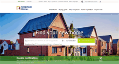 Desktop Screenshot of keepmoat.com
